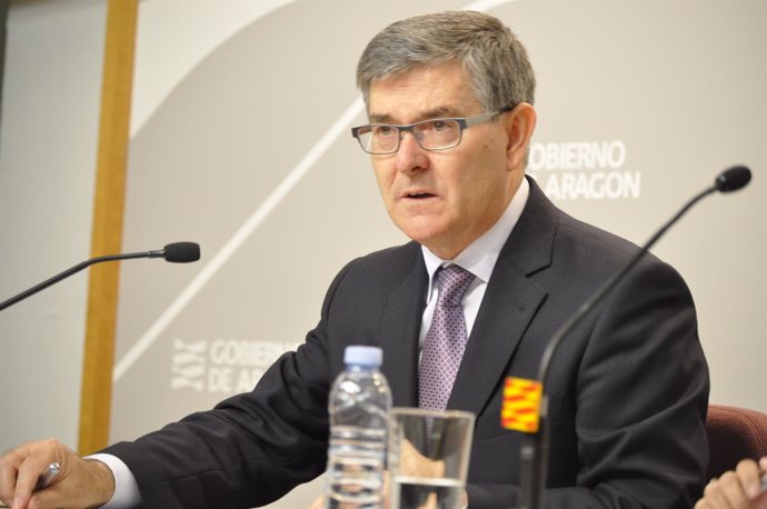 El consejero de Presidencia del Gobierno de Aragón, Vicente Guillén.