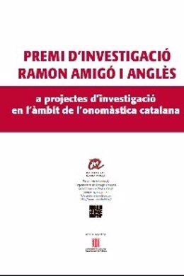 Convocatoria del Premi d'Investigació Ramon Amigó i Anglès
