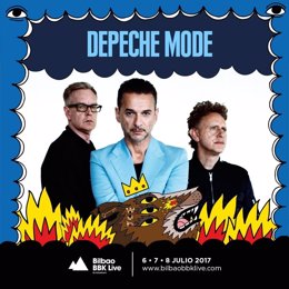 Depeche Mode, cabeza de cartel de Bilbao BBK Live 2017