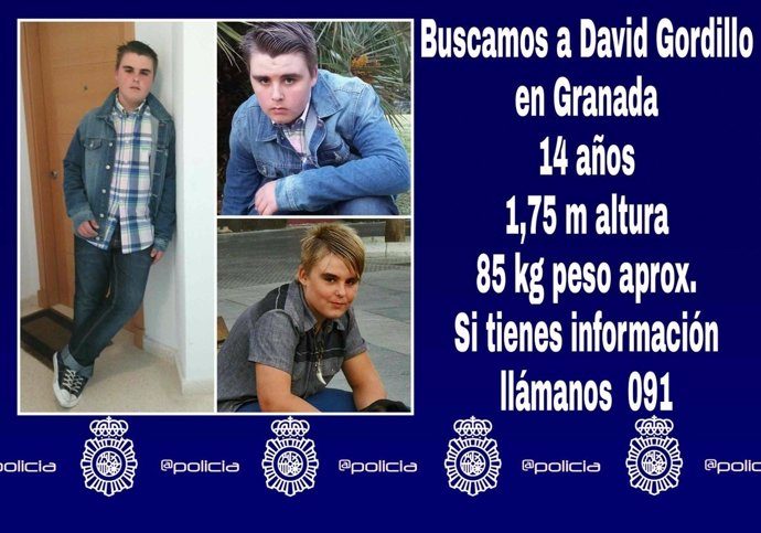 Buscan a un chico de 14 años desaparecido