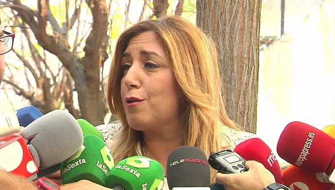 Susana Díaz pide "dejar actuar" a la gestora del PSOE