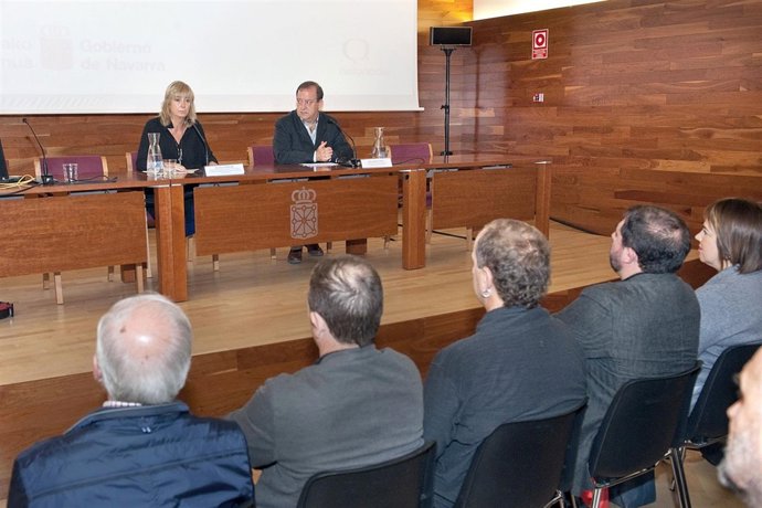 Ana Ollo y Mikel Arregi.