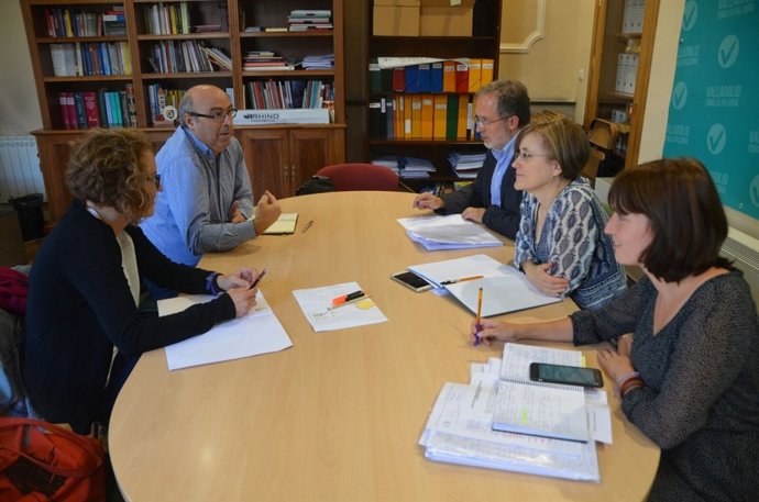 Reunión de Arpa sobre el convenio de bomberos. 