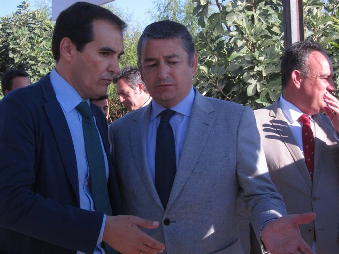 Antonio Sanz con José Antonio Nieto