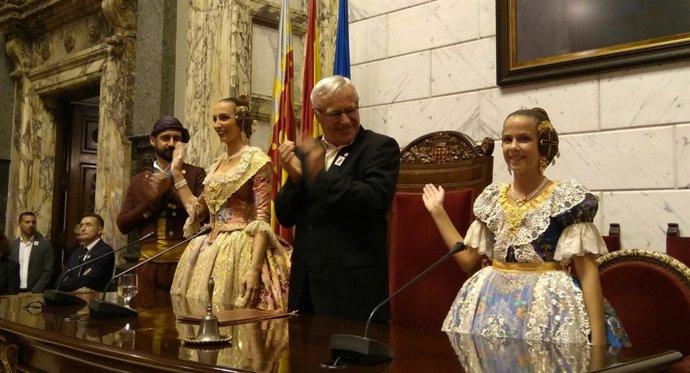 Proclamación de las Falleras Mayores de Valencia 2017