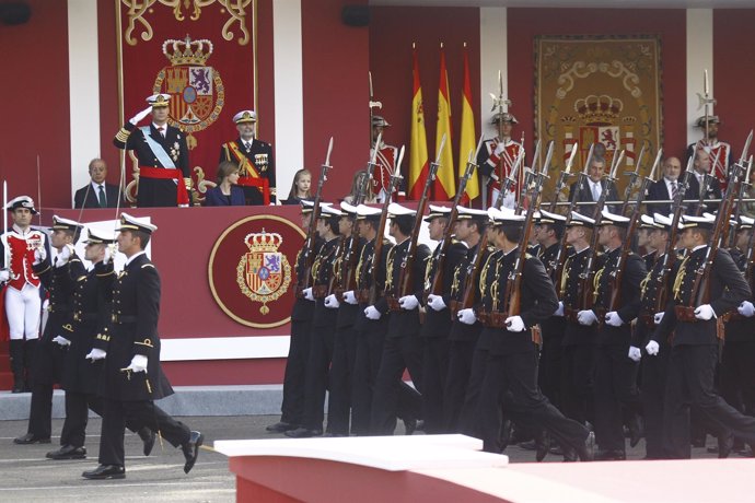 Desfile Día de la Hispanidad, Fiesta Nacional, 12 de Octubre