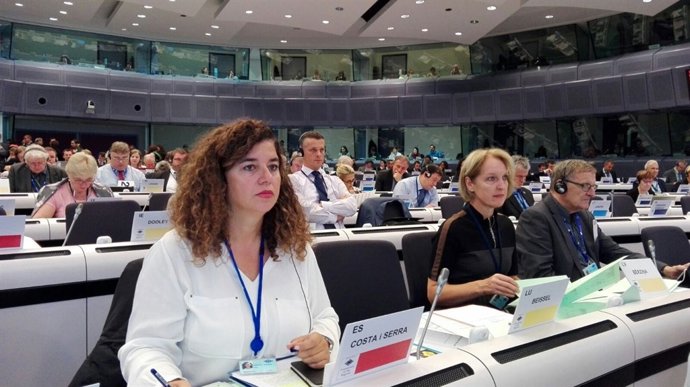 Pilar Costa, en el Comité de las Regiones