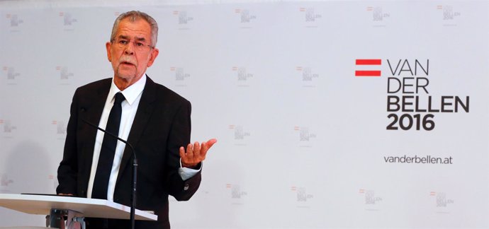 Alexander Van der Bellen, candidato a la Presidencia de Austria