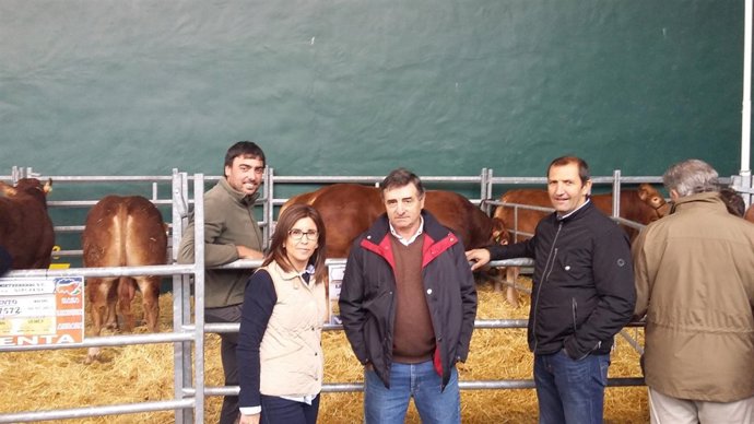 Feria de Ganado de Villoslada con visita de autoridades