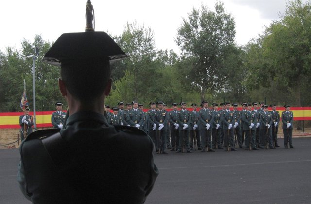 Celebración de la Virgen del Pilar en Valladolid. 