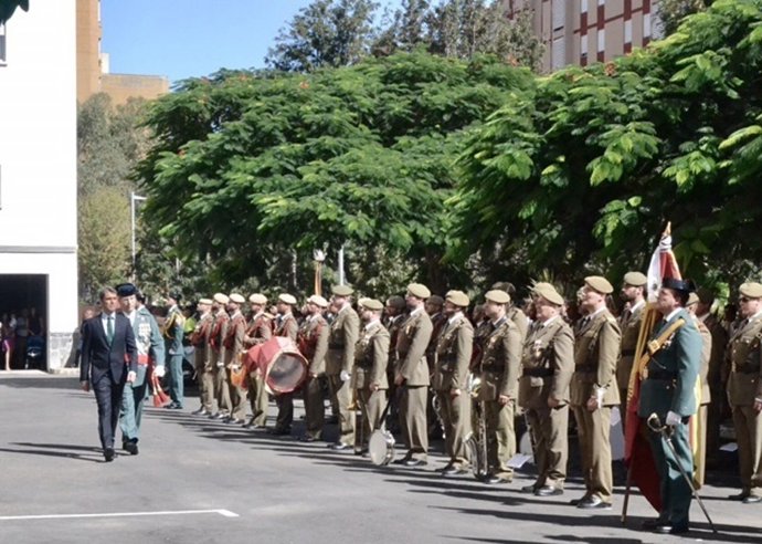 El delegado del Gobierno en Canarias, en la patrona de la Guardia Civil