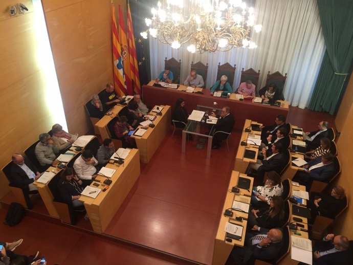 Pleno municipal del Ayuntamiento de Badalona
