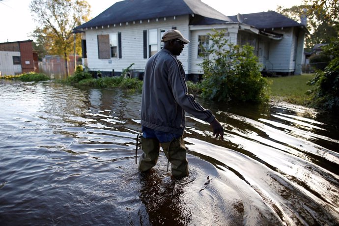 Inundación causada por el huracán 'Matthew' en Estados Unidos