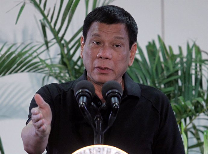 El presidente de Filipinas, Rodrigo Duterte