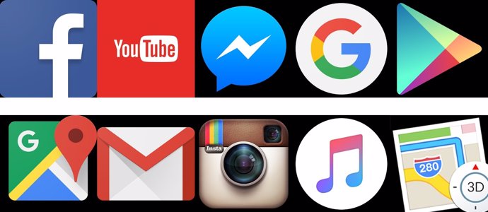 Las 'apps' móviles más utilizadas en 2015: Facebook y Google