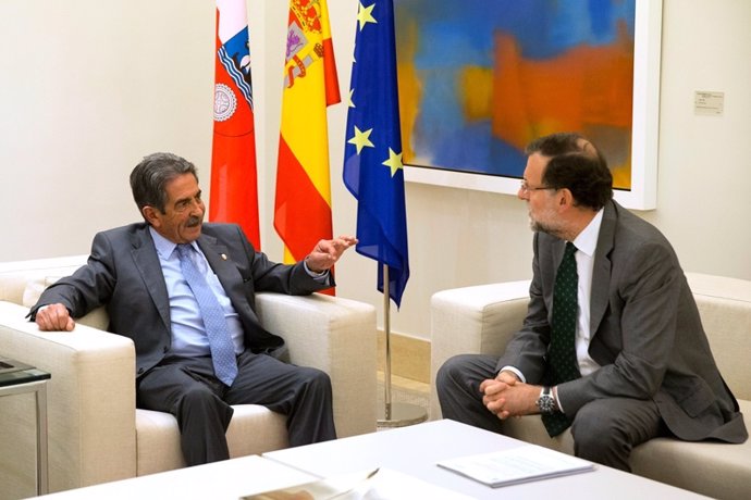 Miguel Ángel Revilla y Mariano Rajoy