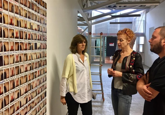 La directora general del ICA en la presentación de la coreografía