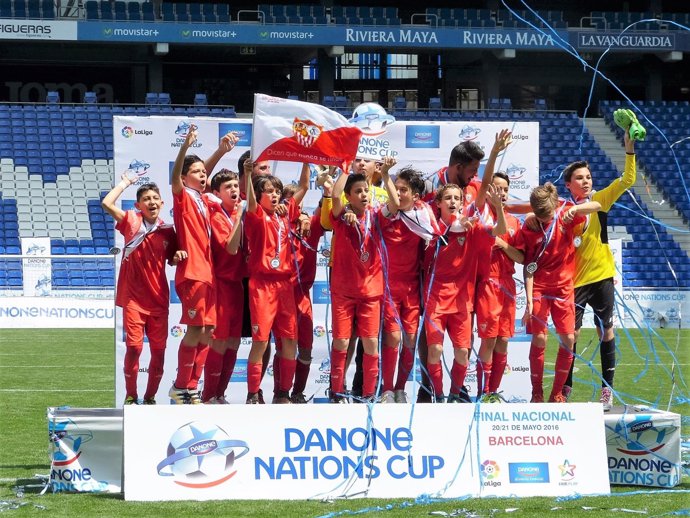 El Sevilla FC se proclama campeón de la Danone Nations Cup
