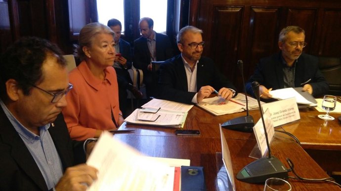 El secretario de Trabajo Josep Ginesta en comisión parlamentaria