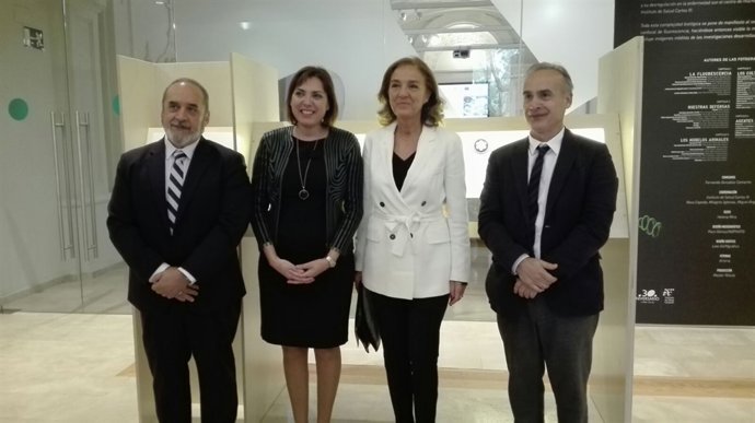 La consejera de Sanidad, Encarna Guillén, tras la conferencia de apertura