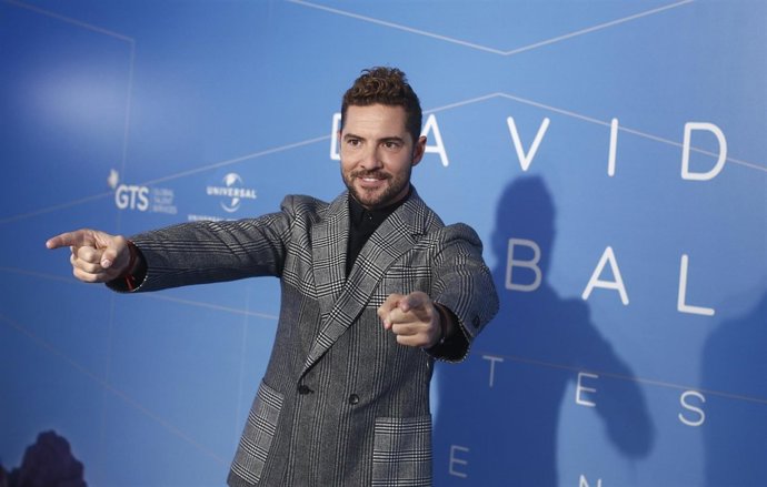 David Bisbal en la presentación del videoclip Antes que no