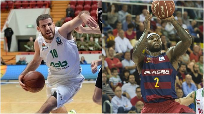 Colom (Unics Kazan) y Rice (Barcelona)