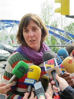 La concejal de Movilidad y Medio Ambiente, Teresa Artigas