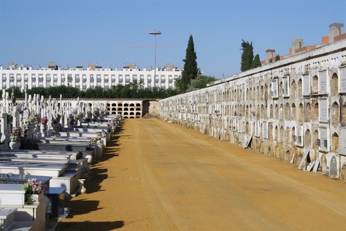 Panormana del cementerio de San Fernando.
