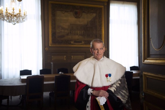 El presidente del Tribunal de Casación de Francia.