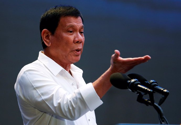 El presidente de Filipinas, Rodrigo Duterte