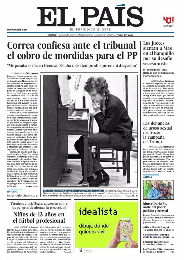 Portada El País