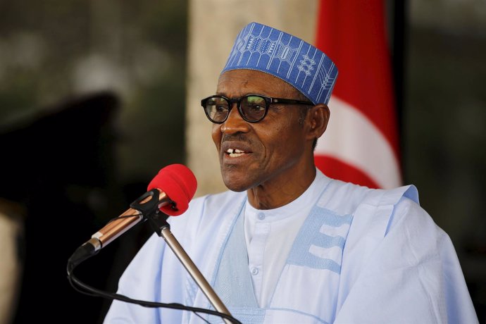 El presidente de Nigeria, Muhamadu Buhari