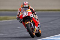 Pedrosa no correrá en Motegi tras fracturarse la clavícula