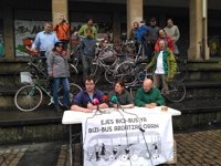 La plataforma 8-80 pide a los partidos que apoyen el Plan de Movilidad de Pamplona