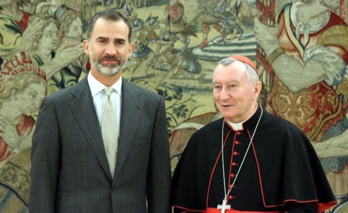 Parolin y Felipe VI