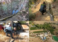 Guardia Civil sorprende a 4 personas sustrayendo agua del río Quípar y del nacimiento de Arroyo del Chaparral