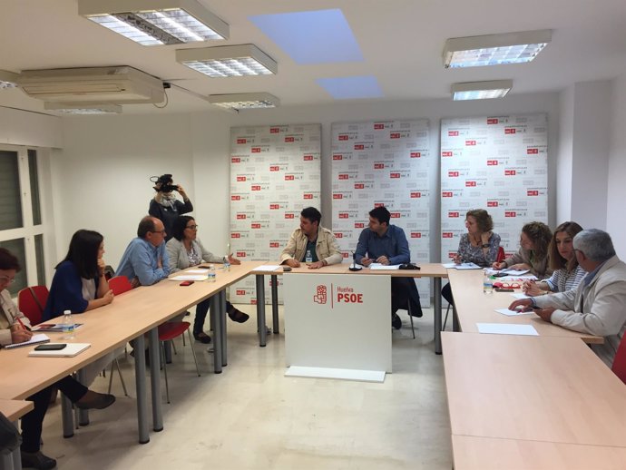 Reunión interparlamentaria del PSOE de Huelva