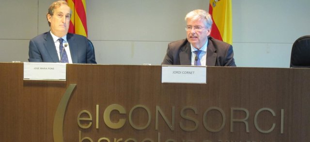 J.M.Pons (dtor del BMP) y J.Cornet (CZFB y BMP)