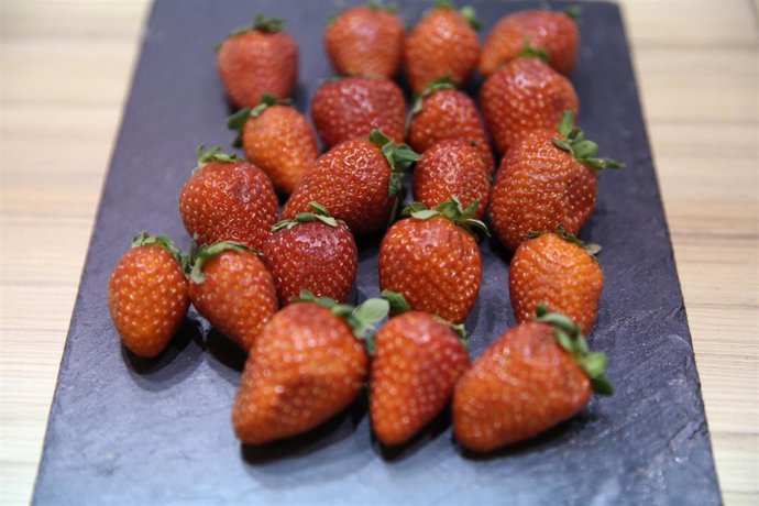 Frutas, fresa, fresas