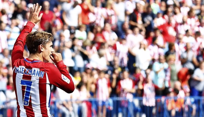 Celebración Griezmann (Atlético de Madrid)