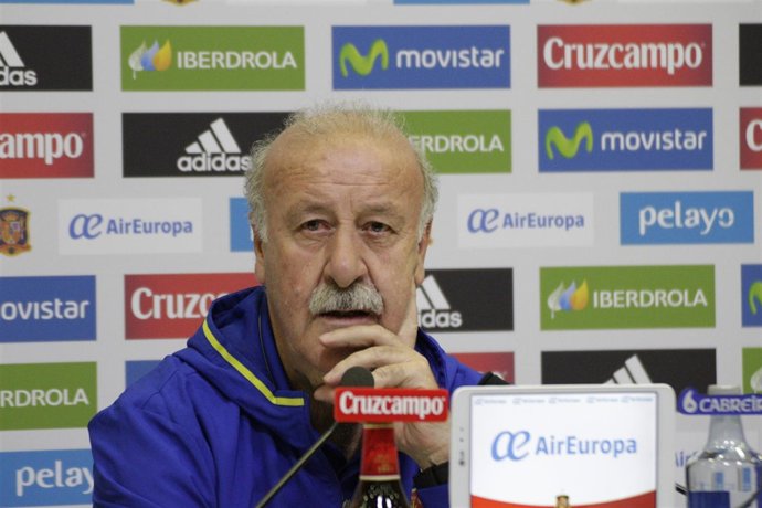 Vicente del Bosque como seleccionador en una imagen de archivo