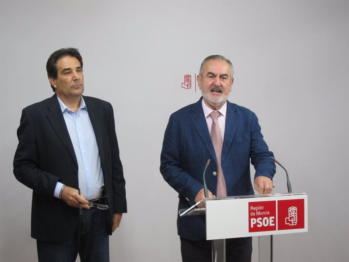 Rafael González Tovar y Antonio Guillamón, durante la rueda de prensa