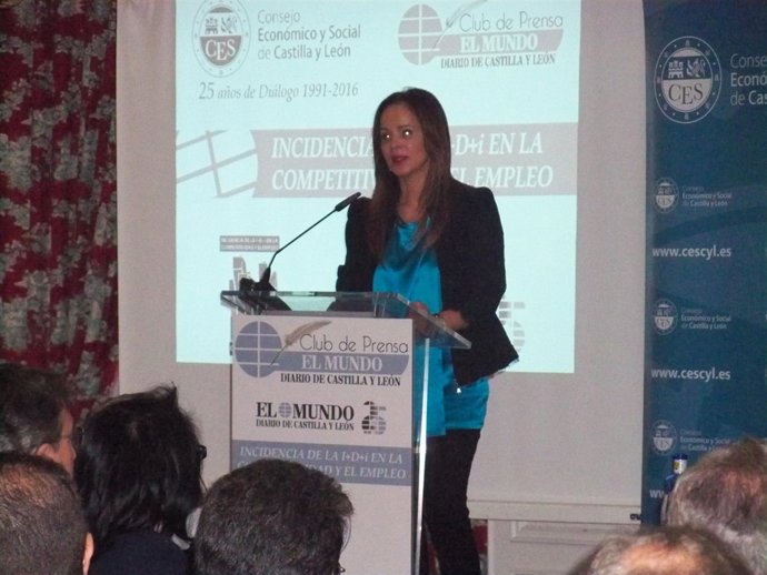 Clemente durante su intervención