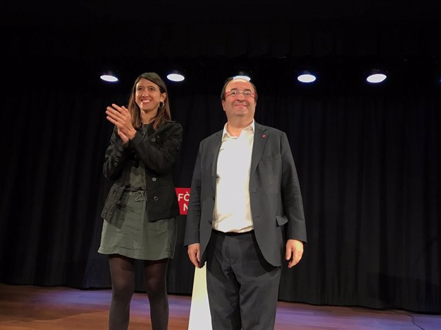 Miquel Iceta y Núria Parlon, PSC