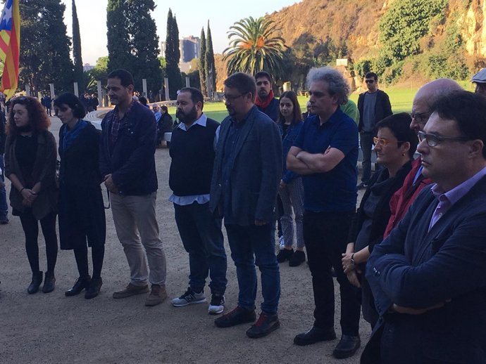 Homenaje de EnComúPodem a Lluís Companys