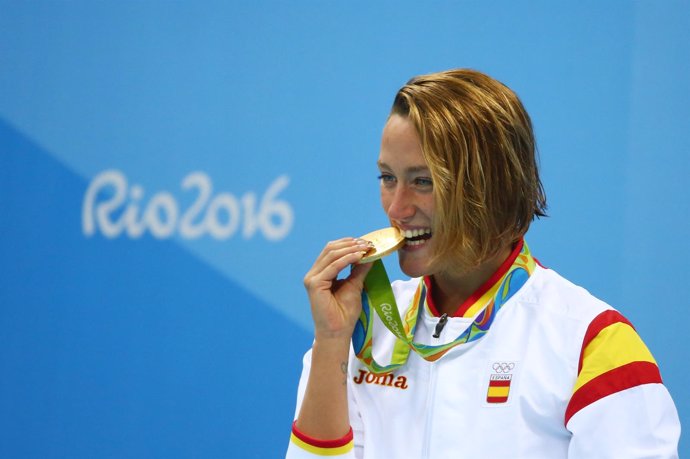 Mireia Belmonte gana el oro en los Juegos Olímpicos de Río