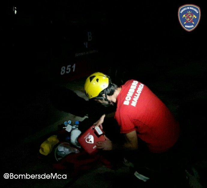 Rescate de montaña de los Bomberos de Mallorca