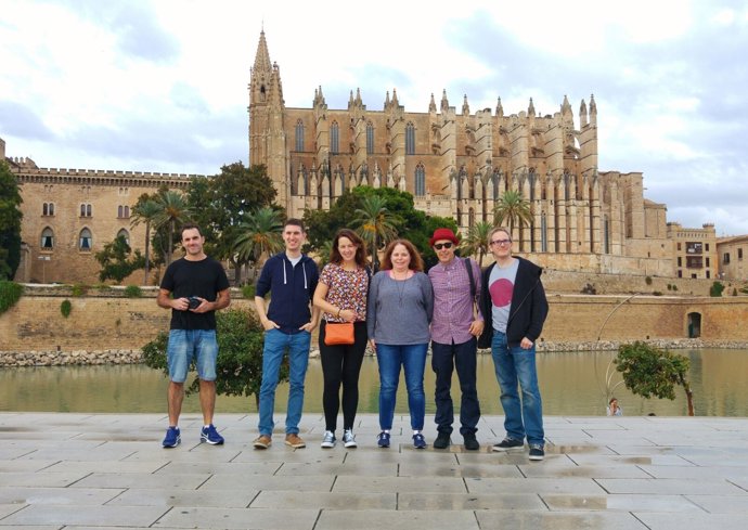 Instagramers británicos en Palma