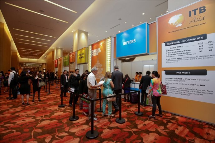 Feria turística ITB Asia