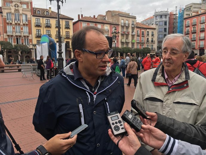 El gerente de Servicios Sociales en la Marcha Aspanias